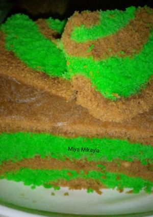 Foto resep Bolu pandan 2 telur