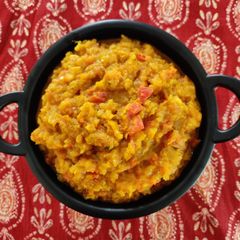 A picture of Bottle gourd bhaji.