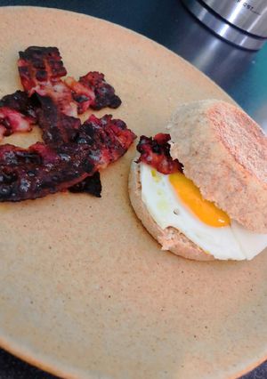 Une photo de Egg muffin