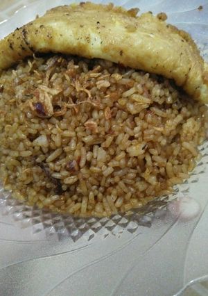 Foto resep Nasi goreng telur dadar