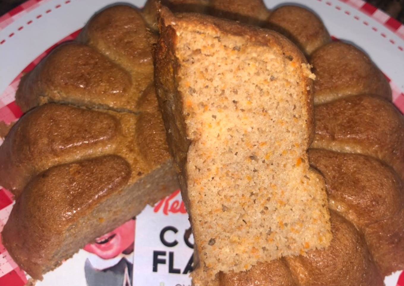 Bizcocho de calabaza fit