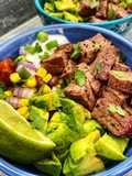 Chicken/Steak burrito bowls (Chipotle bowls)