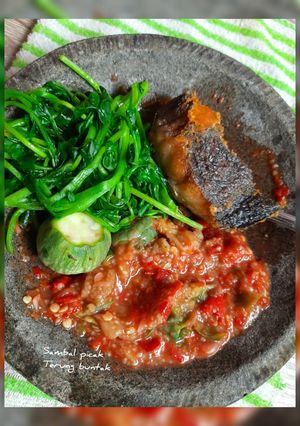 Foto resep Sambal Terong Bulat Penyet