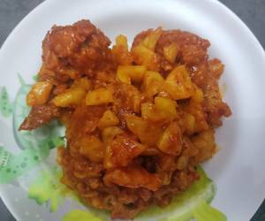Resep Mudah Ayam krispi saus nanas super simple Yummy Mantul Resep Mudah Ayam krispi saus nanas super simple Yummy Mantul