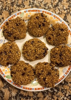 Una foto de Galletitas de avena y chocolate