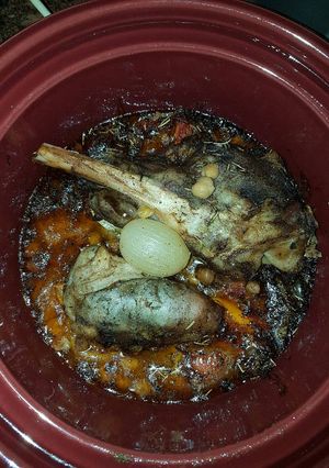 صورة لوصفة موزات غنم على الطبخ البطيء Slow Cooking Lamb Shanks
