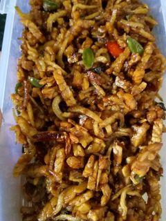 Foto resep Kering tempe plus teri medan