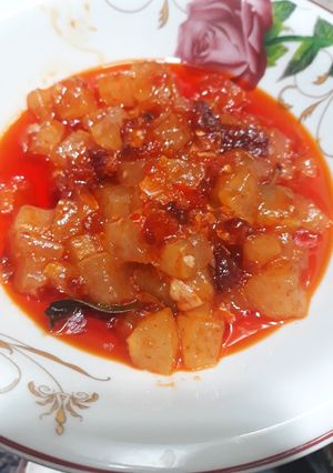 Foto resep Kikil bumbu merah