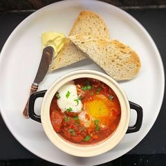 A picture of Turkish Menemen.