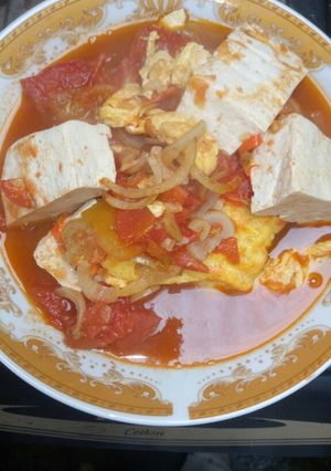 Foto resep Tumis Tahu Telur Tomat#MenuDiet