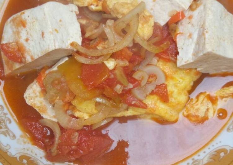 makanan Tumis Tahu Telur Tomat#MenuDiet yang mengenyangkan