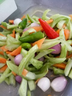 Foto resep Acar mentah seger tanpa cuka