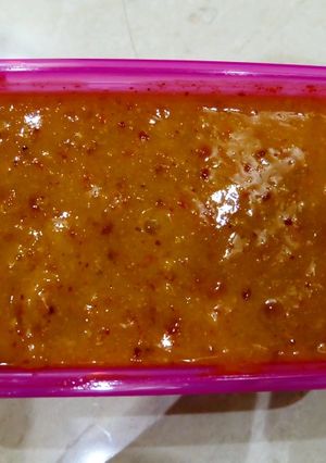 Foto resep Saus gochujang (homemade, halal)