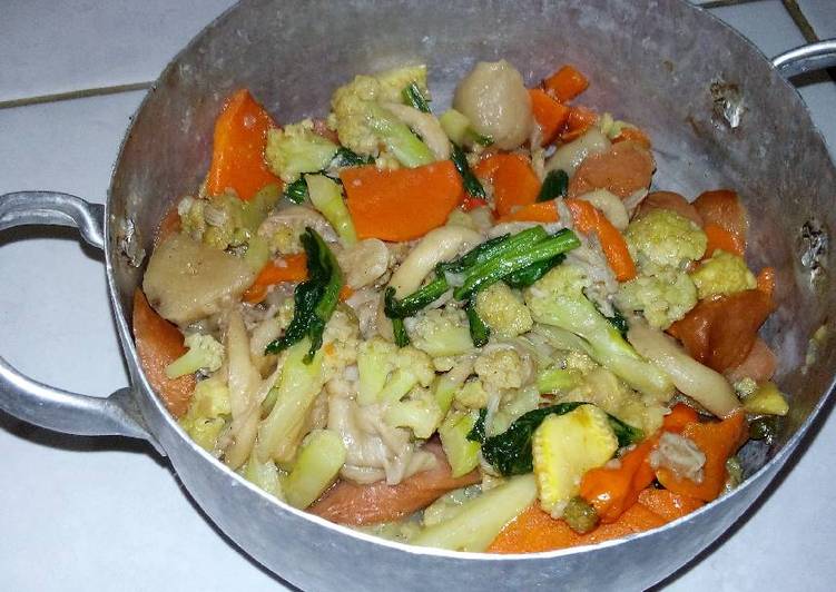 Resep Cap cay simpel ala DSRN Lezat