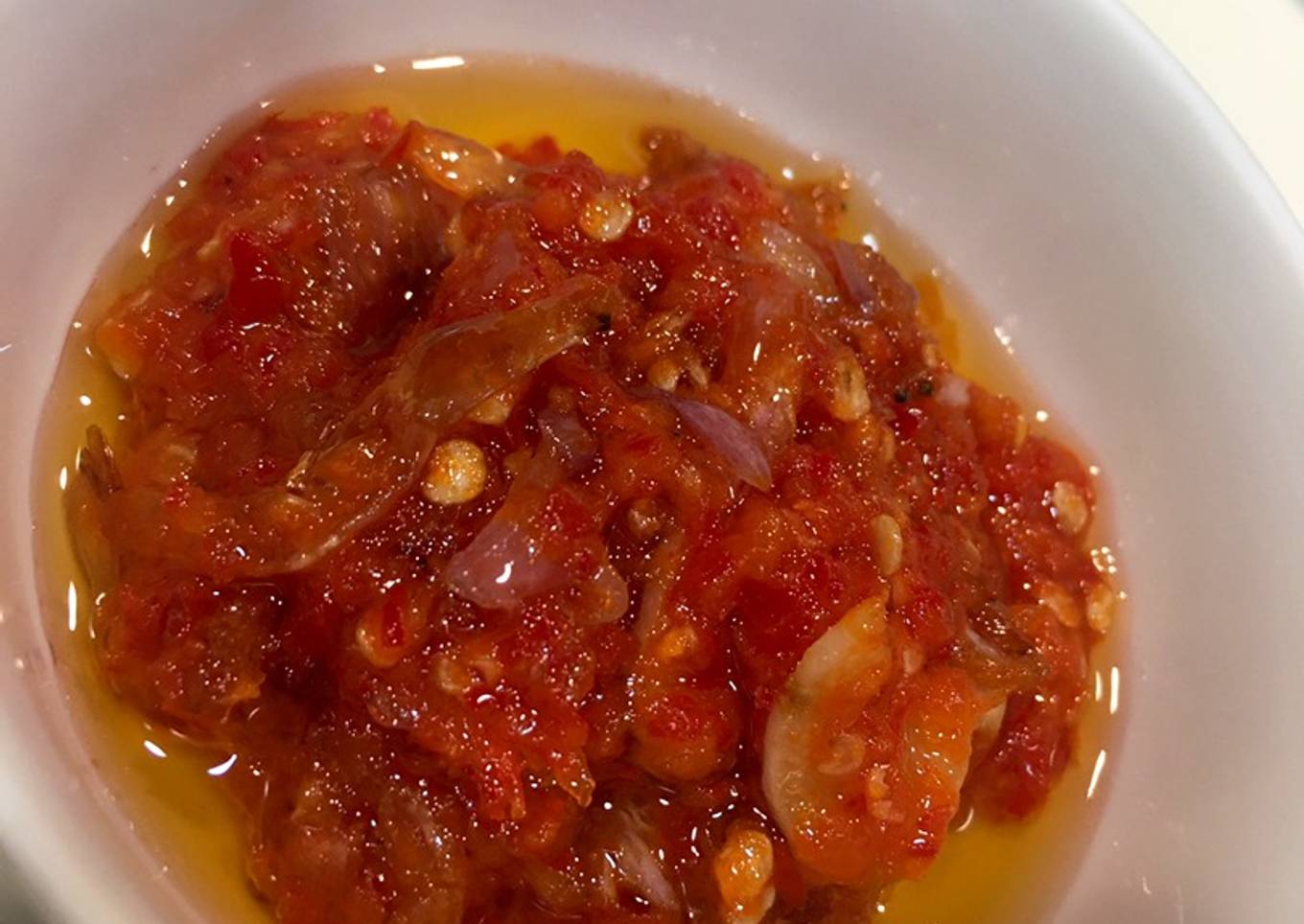 Sambal bawang dan ebi
