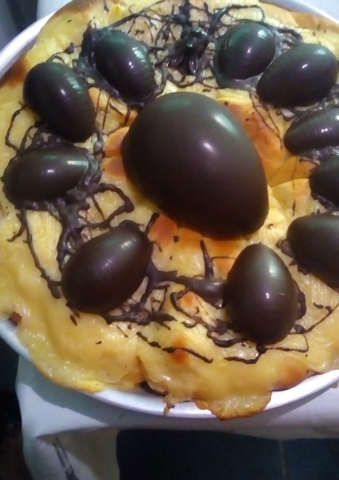 Una foto de Rosca de Pascua súper liviana y económica