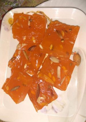 A picture of Bombay Karachi Halwa.