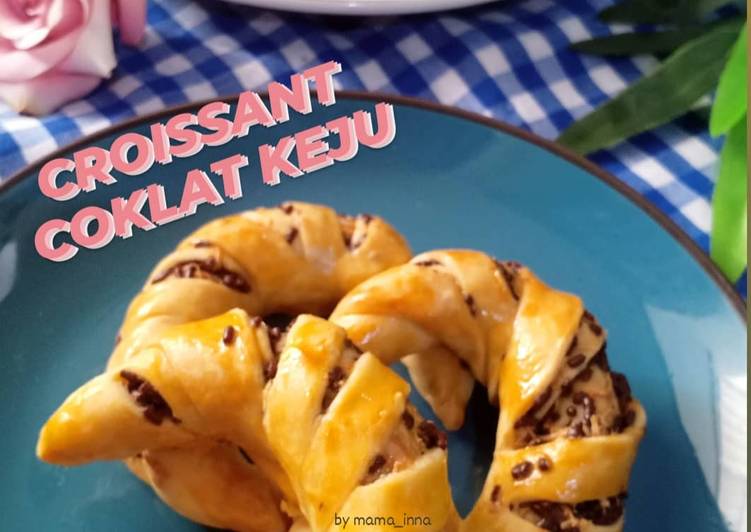 🌸CROISSANT COKLAT KEJU🌸