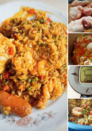 Une photo de Paëlla express à la nutricook