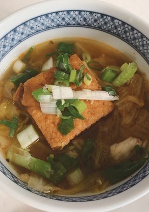 日式黃金豆腐湯 的食譜成品照片
