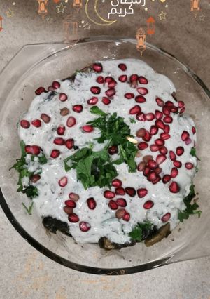 صورة لوصفة فتة ورق عنب بطريقتي
