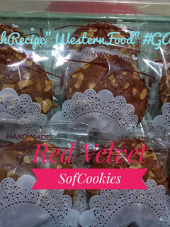 Foto resep 🇺🇲Red Velvet Soft Cookies🍪