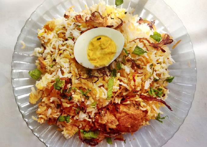 Recipe of Award-winning Kache Gosht Ki Biryani Hyderabadi Biryani