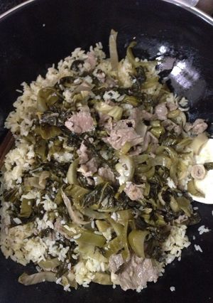 Hình của món Cơm rang dưa bò.