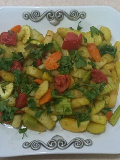 عکسی از دستور 🥗 خوراک سبزیجات در هواپز