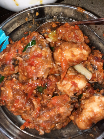 Resep Ayam goreng sambal mercon Istimewa