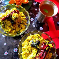A picture of Mavinakai (mango) Kosambari.