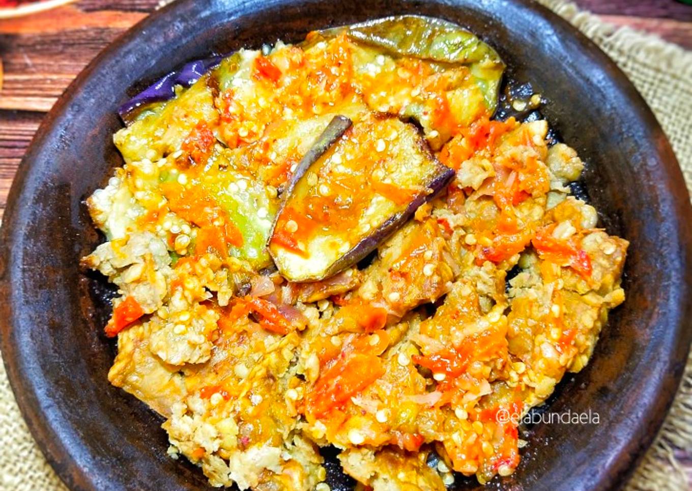 Penyet Tempe Terong