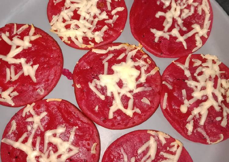 Bolu naga merah tanpa mixer,tanpa telur