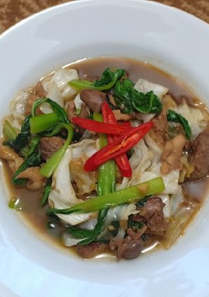 Foto resep Pokcoy ayam saus teriyaki