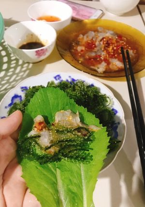Hình của món Tôm chén.