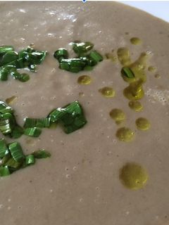 Una foto de Crema de setas