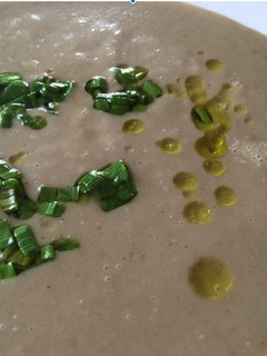 Una foto de Crema de setas