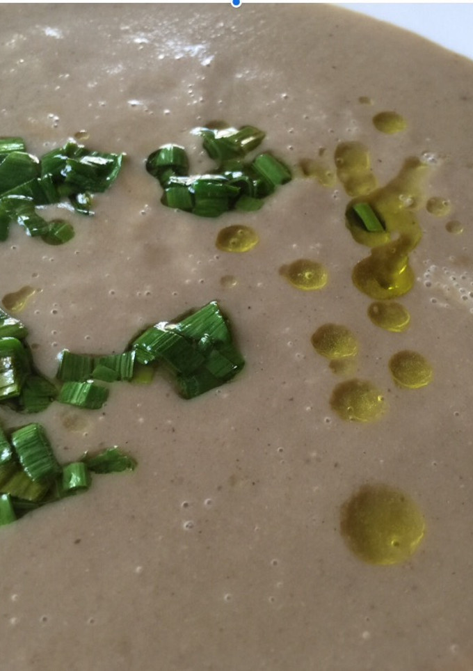 Una foto de Crema de setas