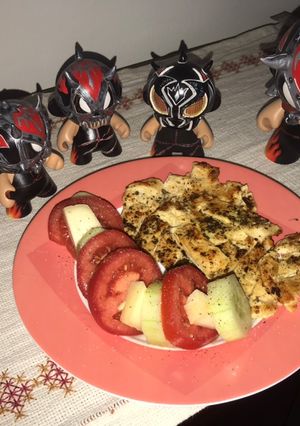 Una foto de Pollo “Mortal Invertido”