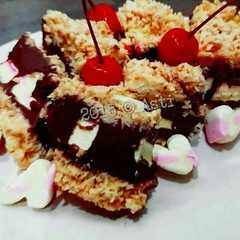 Chocolate crackers with marshmellow রেসিপির প্রধান ছবি