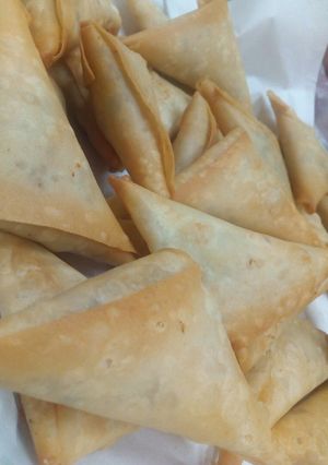 صورة لوصفة سمبوسه دجاج بالجبن
