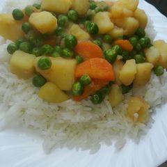 A picture of Potato stew.