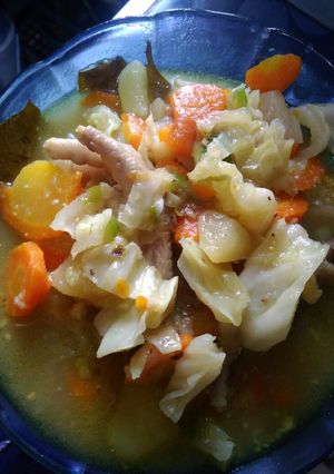 Foto resep Sop ceker ayam seger
