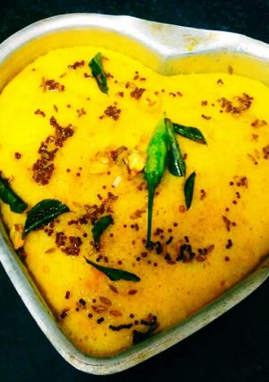 A picture of Instant khaman dhokla.