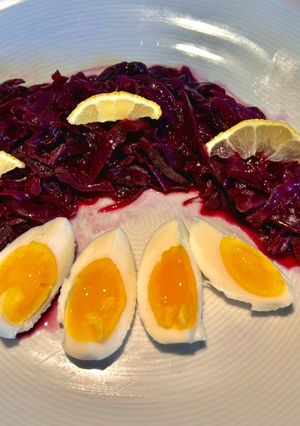 Una foto de Lombarda al estilo suizo