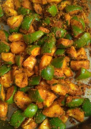 A picture of Mango pickle.