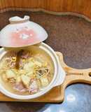 山藥黃豆芽海帶排骨湯