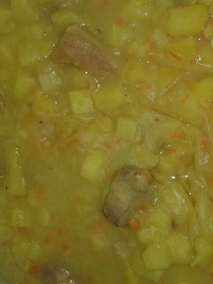 Фото Соус (тушеная с мясом картошка).