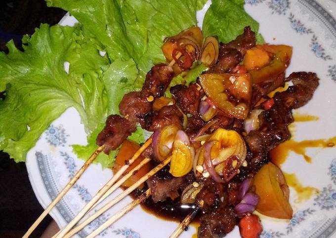 Sate kambing spesial