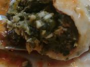 Una foto de crepas de carne molida